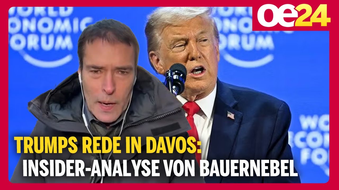 Trumps Rede in Davos: Insider-Analyse von Herbert Bauernebel