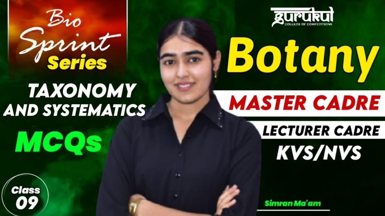 Master Cadre Science Botany | Lecturer Cadre Biology | Important MCQs 09