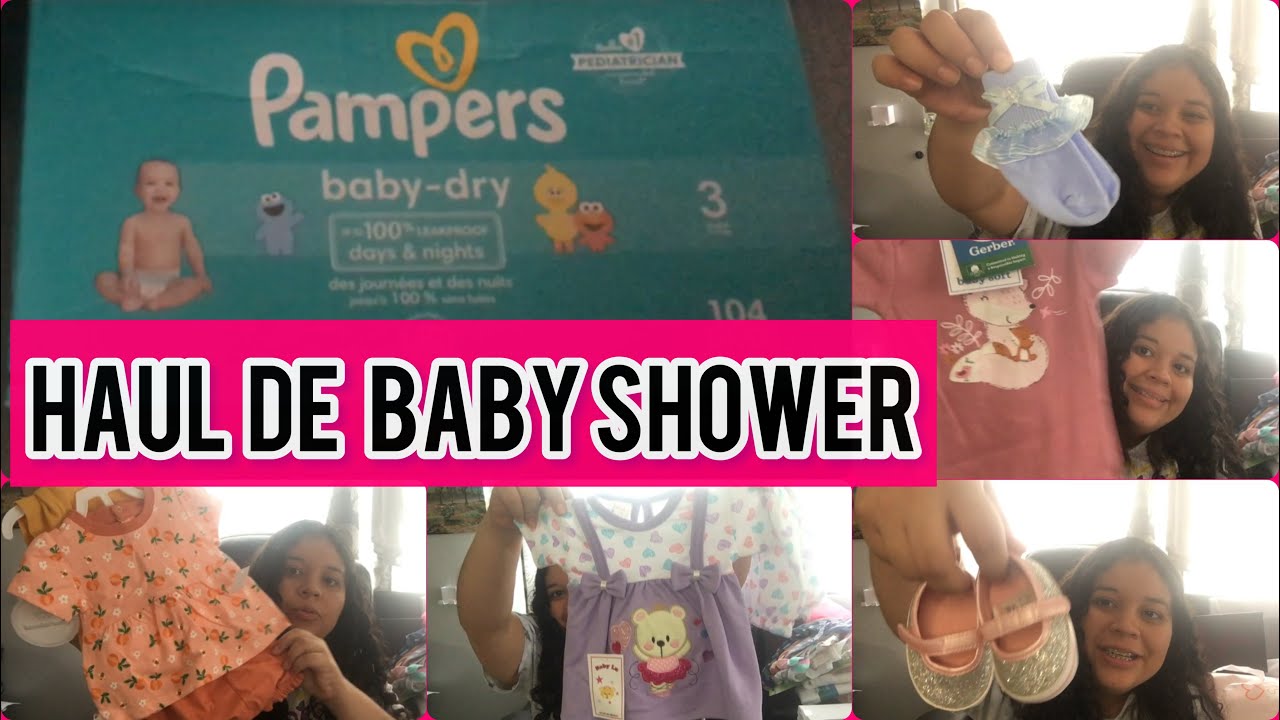 MIS REGALOS DE MI PRIMER BABY SHOWER 🎁 ♥️