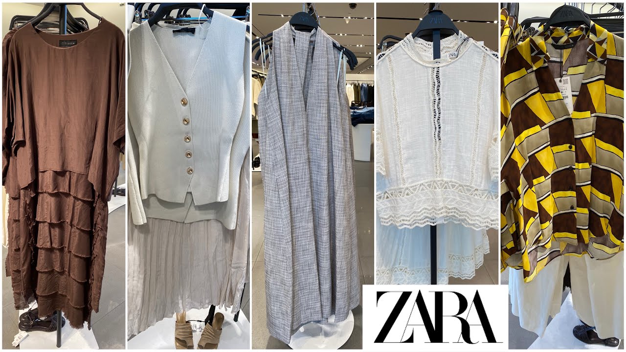 Zara women&rsquo;s clothes and accessories new collection / march 2025