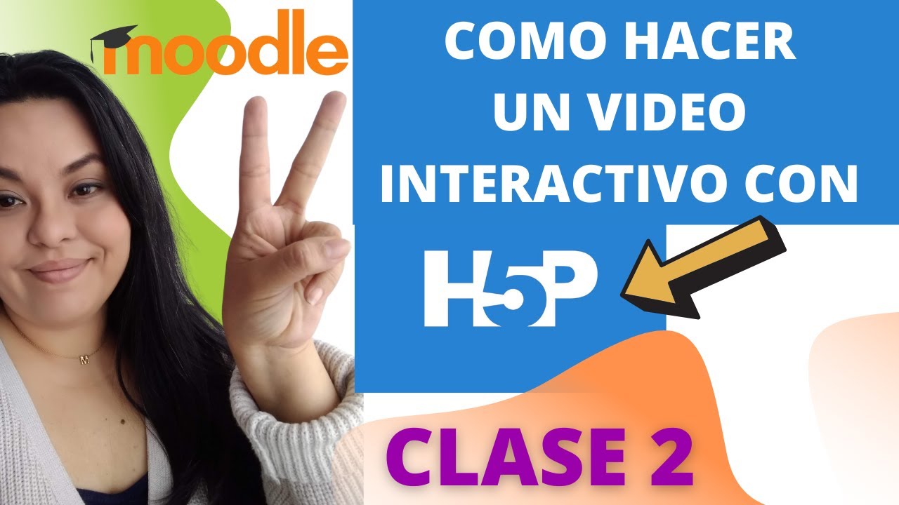 🌟COMO hacer un VIDEO interactivos con H5P en MOODLE