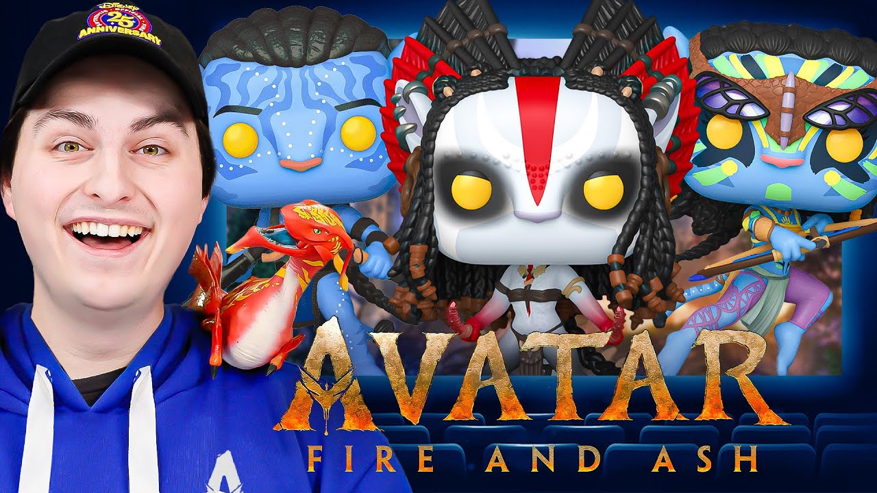 Поиск фигурок Funko Pop по фильму «Аватар: Огонь и Пепел» + обзор фильма!