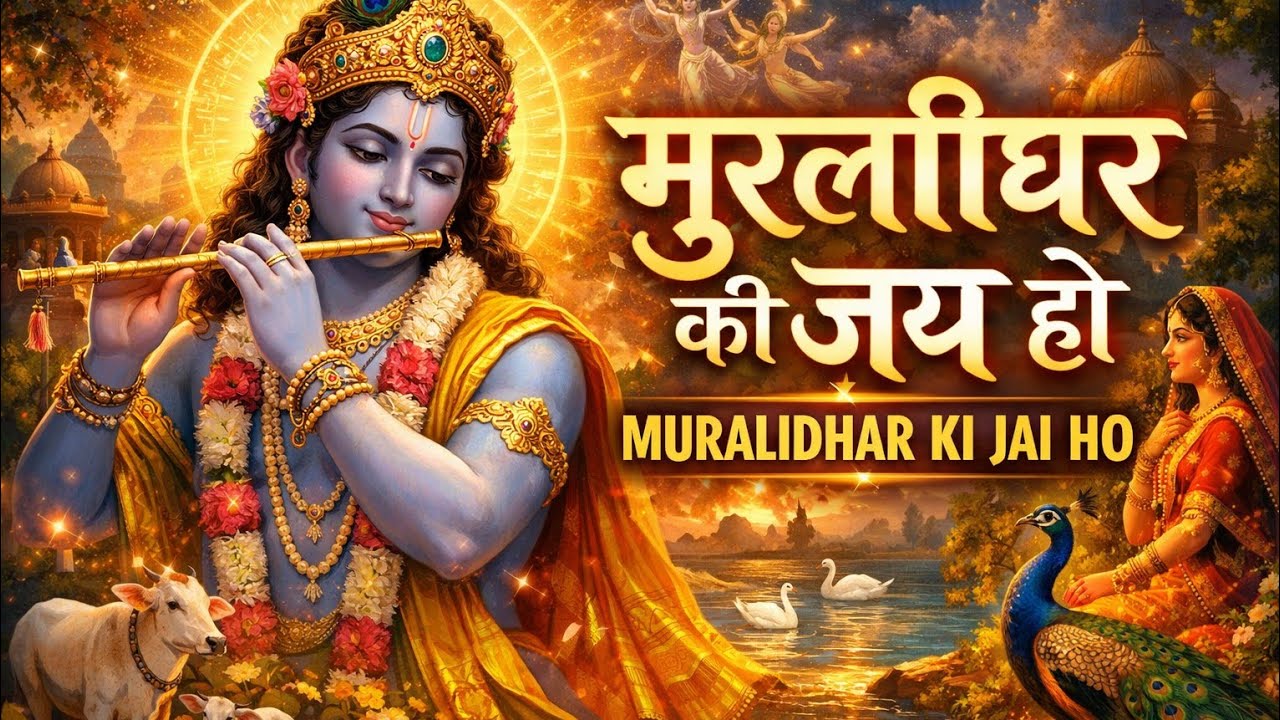Muralidhar Ki Jai Ho 🙏 | Shree Krishna Bhajan 2026 | Radha Krishna Song | #viral #shreekrishnasong
