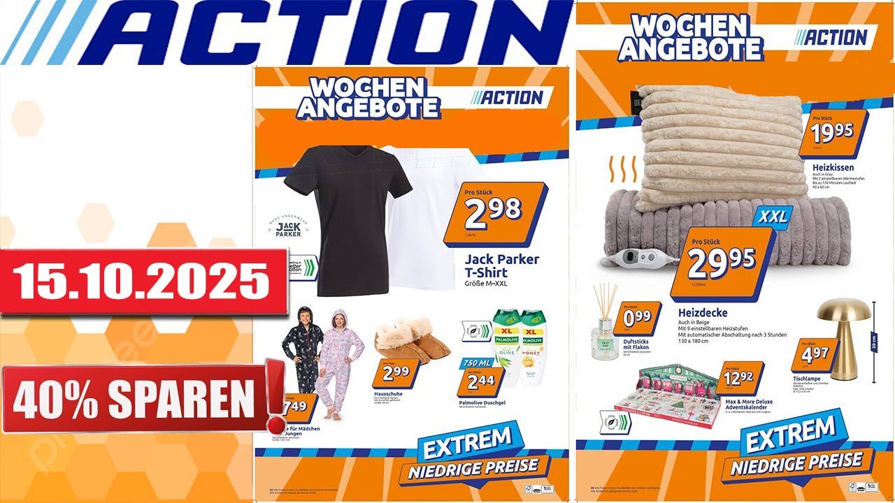 ACTION Prospekt Diese Woche – Gültig von 15.10.2025 | Angebote, Tipps & Schnäppchen!