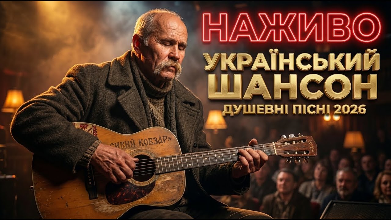 🎧 Український шансон — пісні для душі | Наживо LIVE