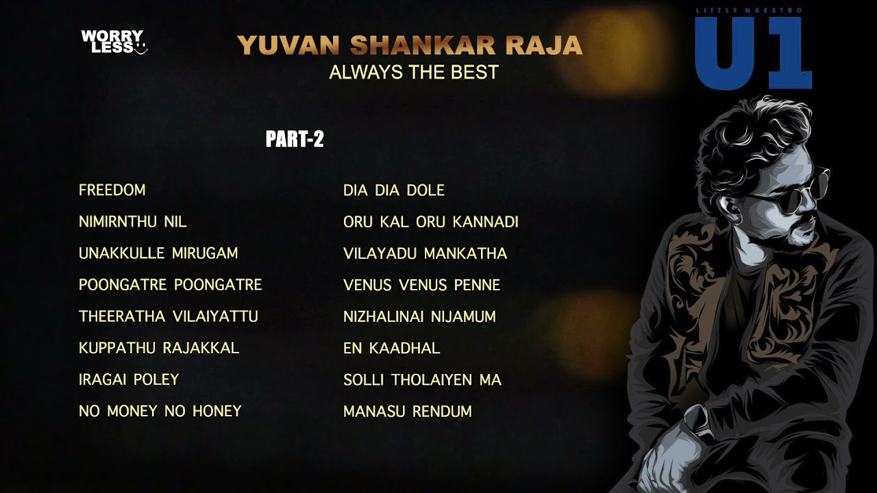 Yuvan Shankar Raja | Always best Tamil Songs | Energetic Songs | Tamil Hits | Non Stop - Part 2