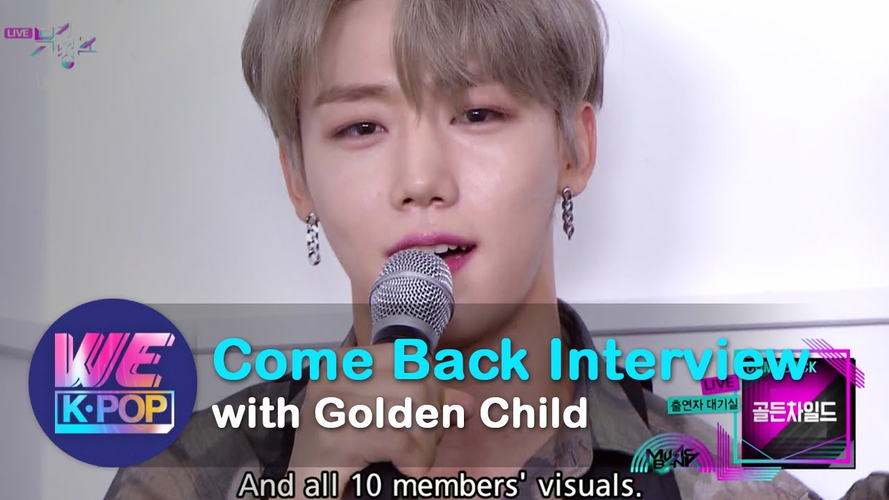 Comeback Interview with Golden Child [Music Bank / ENG / 2020.06.26]