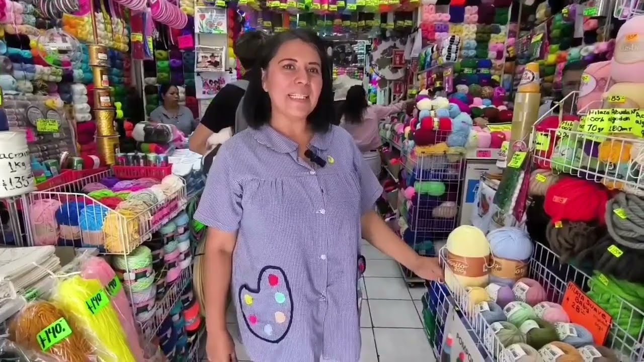 🧶LA MERCERÍA MAS ECONÓMICA DEL CENTRO DE LA CDMX 💯