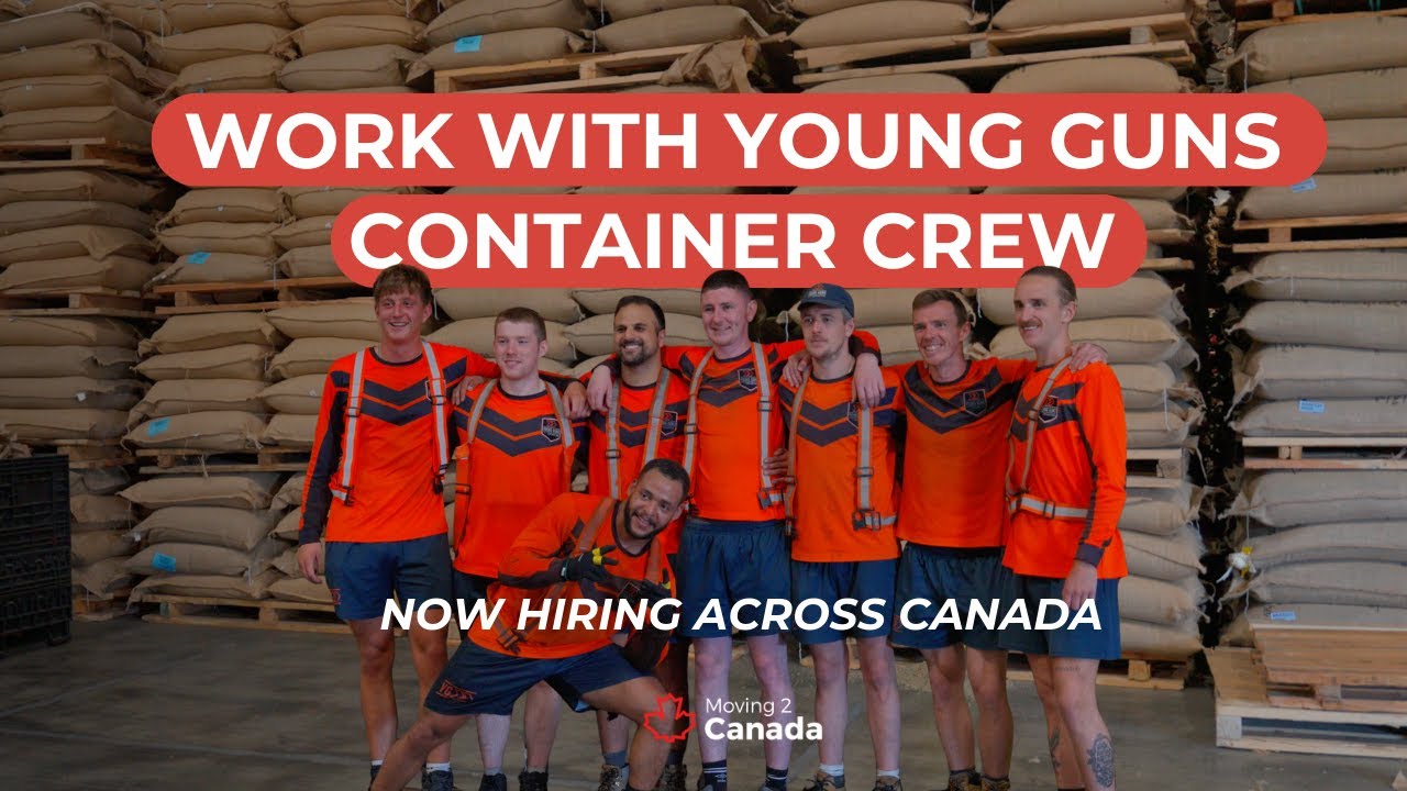 What does it take to become a Young Gun? Young Guns Container Crew is Hiring Across Canada