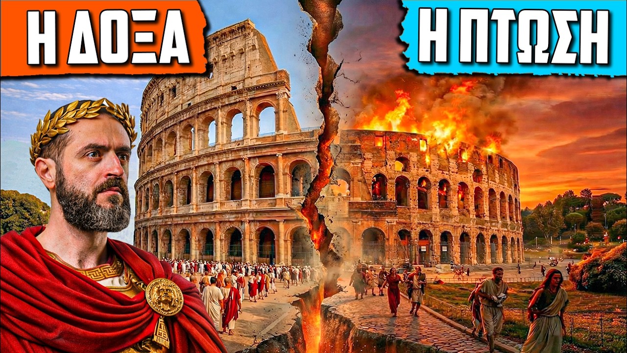 Η Τρομερή Ιστορία Της Ρωμαϊκής Αυτοκρατορίας Σε 10 Λεπτά