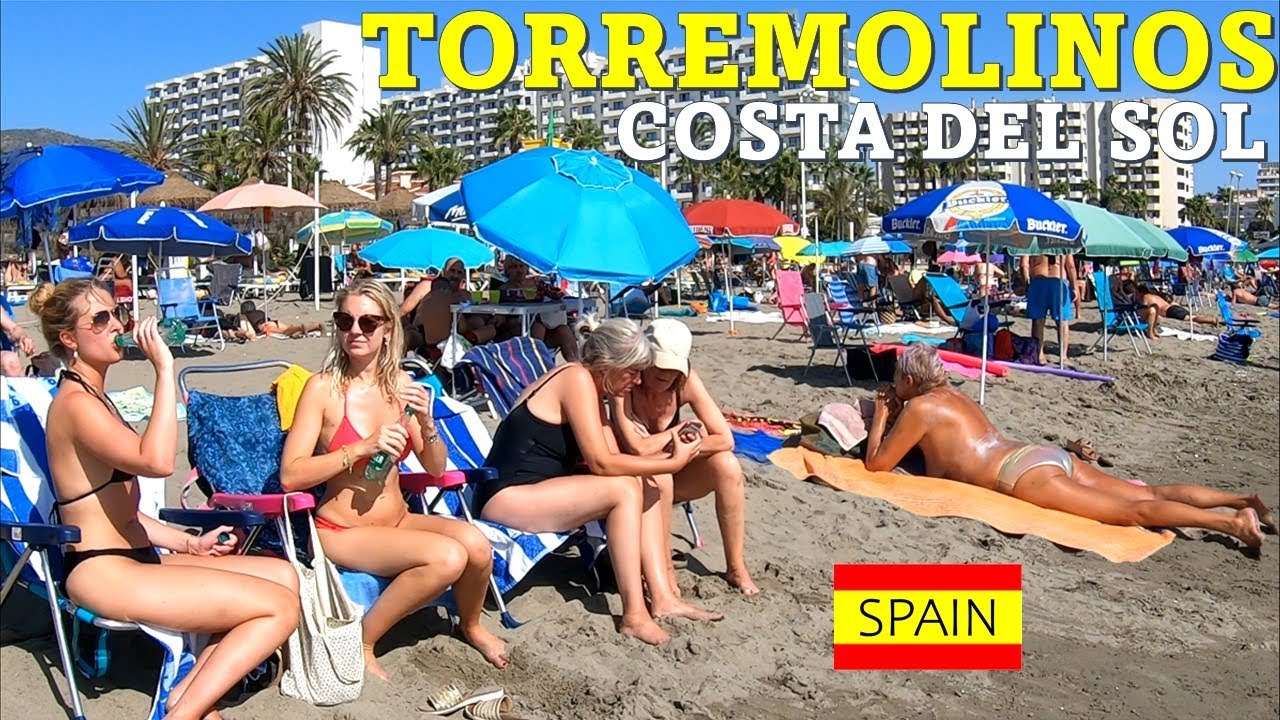 TORREMOLINOS BEACH Sep 2021 Spain Malaga Costa del Sol