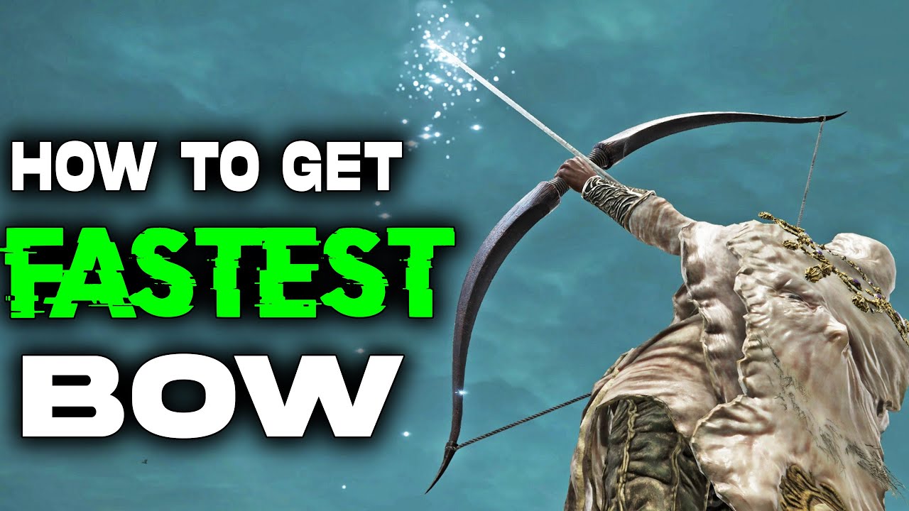 Fastest Bow in Elden Ring | How to Get the Black Bow Location Guide