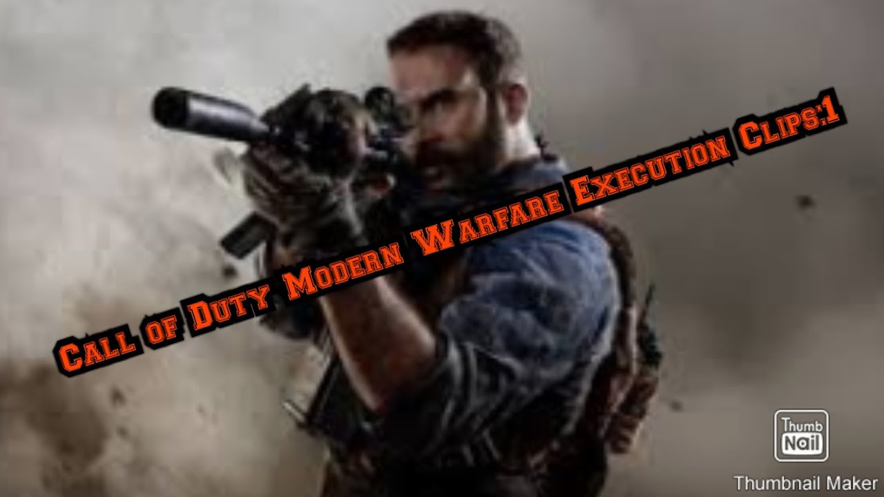 Call Of Duty Modern Warfare Executions Clips Part:1