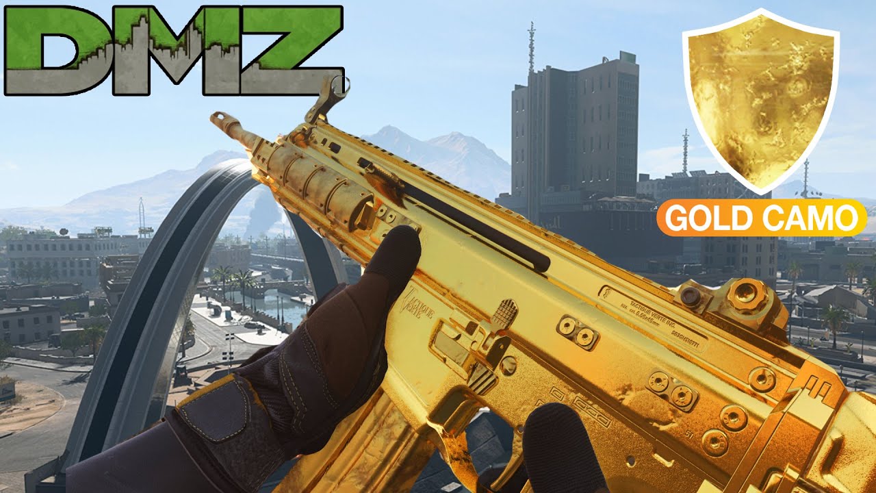 I UNLOCKED GOLD CAMO in a DMZ GAME! UNLOCKING a GOLD GUN in DMZ (MW2 DMZ)