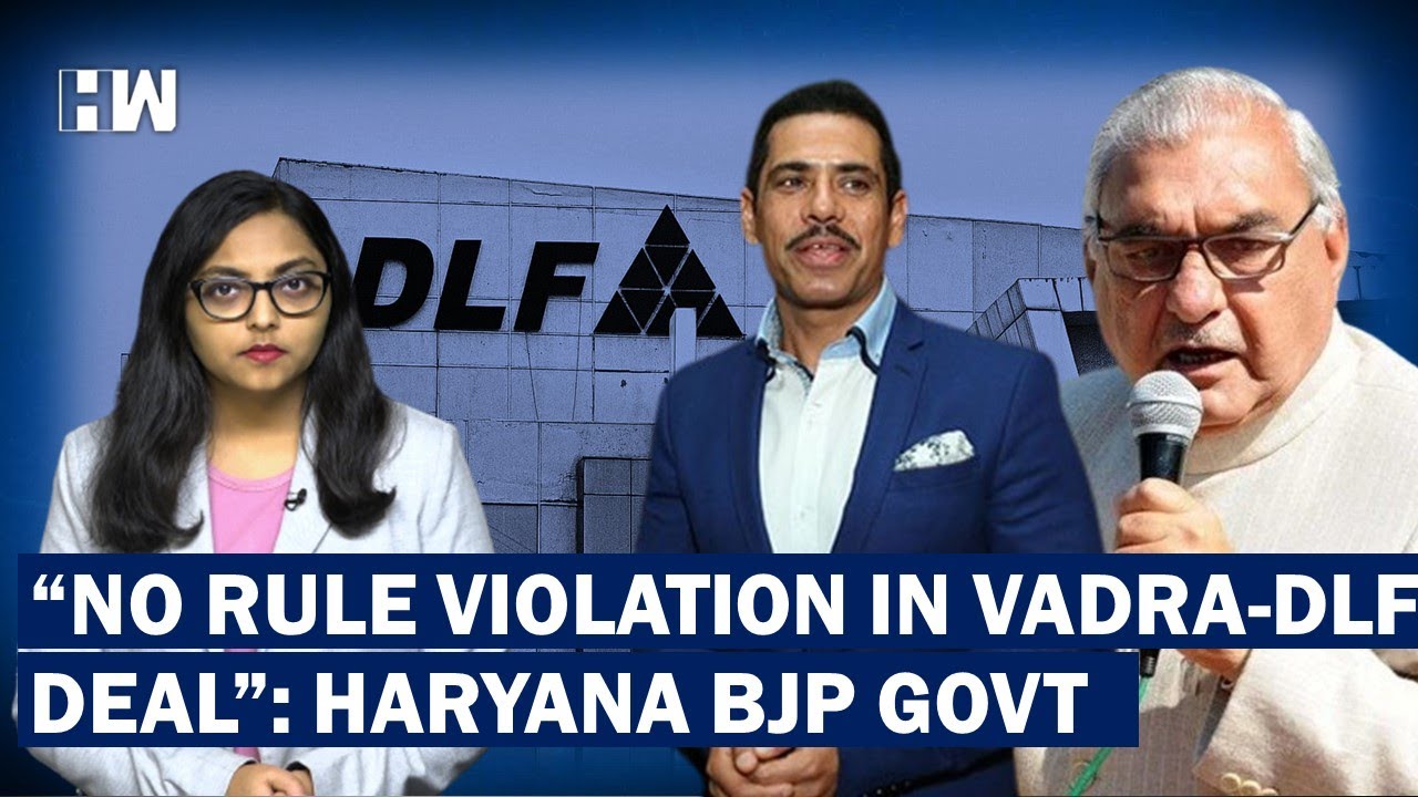 11 Years Since Allegations, Haryana BJP Govt Says No Rule Violation In Robert Vadra-DLF Land Deal