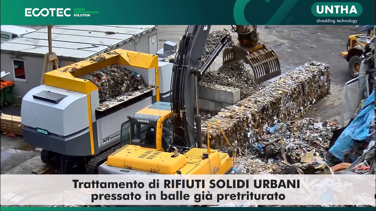 UNTHA Trituratore serie XR