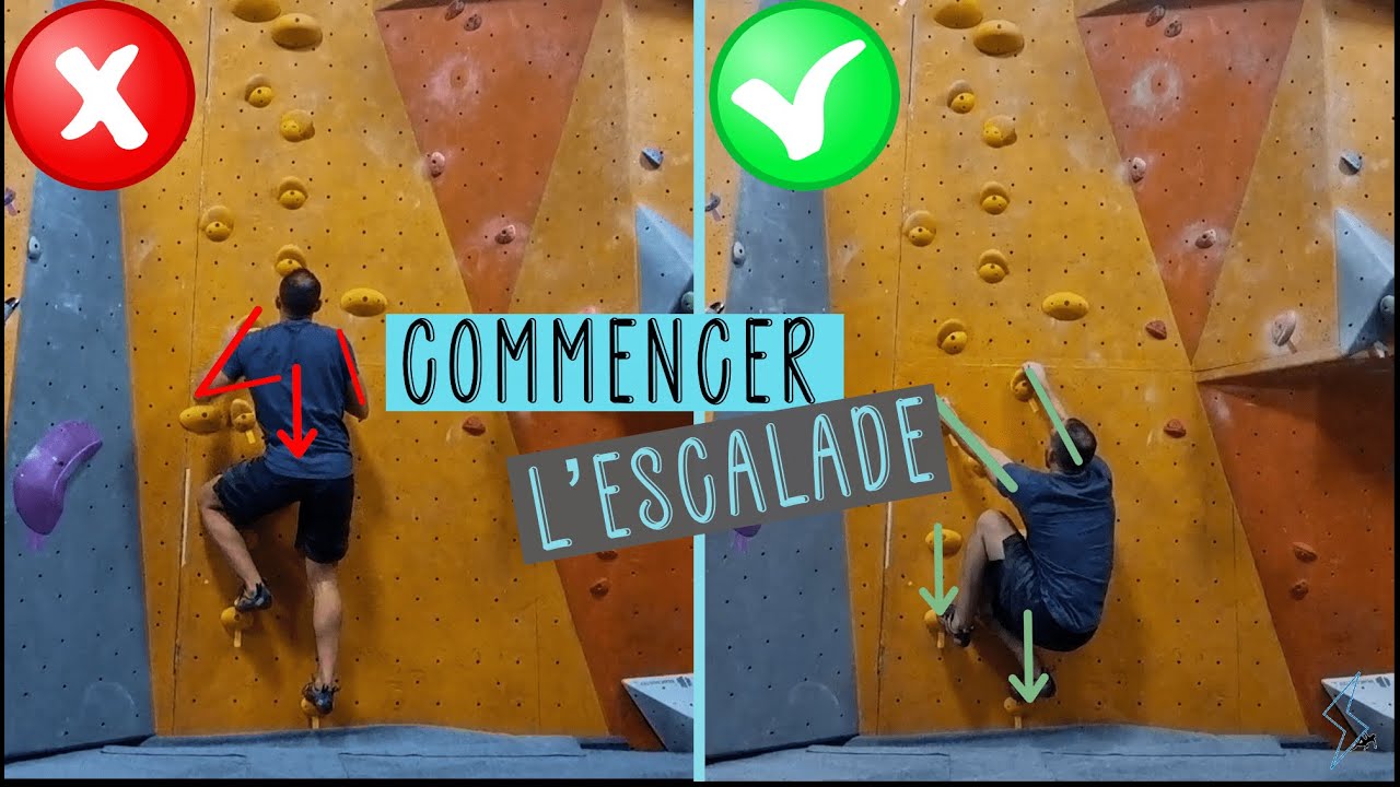 Les meilleurs conseils pour d&eacute;buter en escalade (erreurs courantes &agrave; &eacute;viter)
