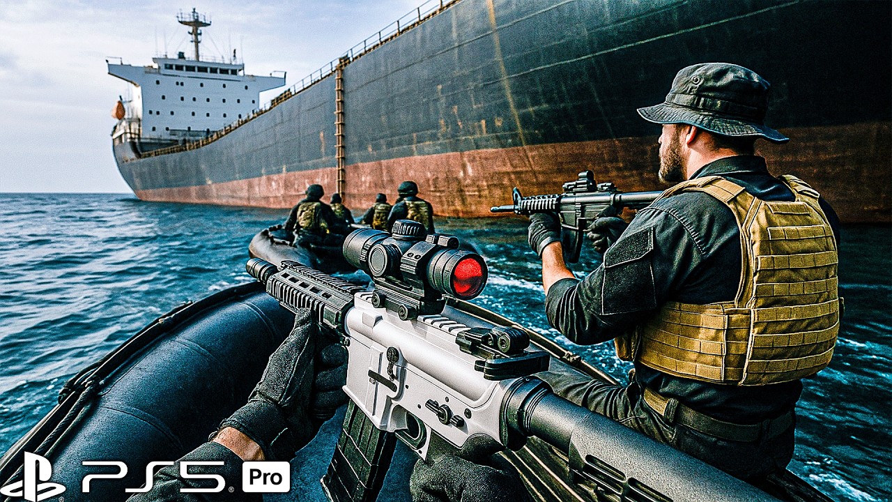 TANKER INVASION | Dark Water - Call of Duty MWII | Realistic Immersive Ultra Graphics Gameplay
