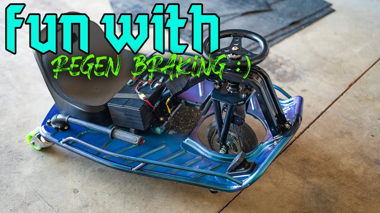 TAXI GARAGE KILLER! 40 MPH Crazy Cart with Regen Brakes! 💥