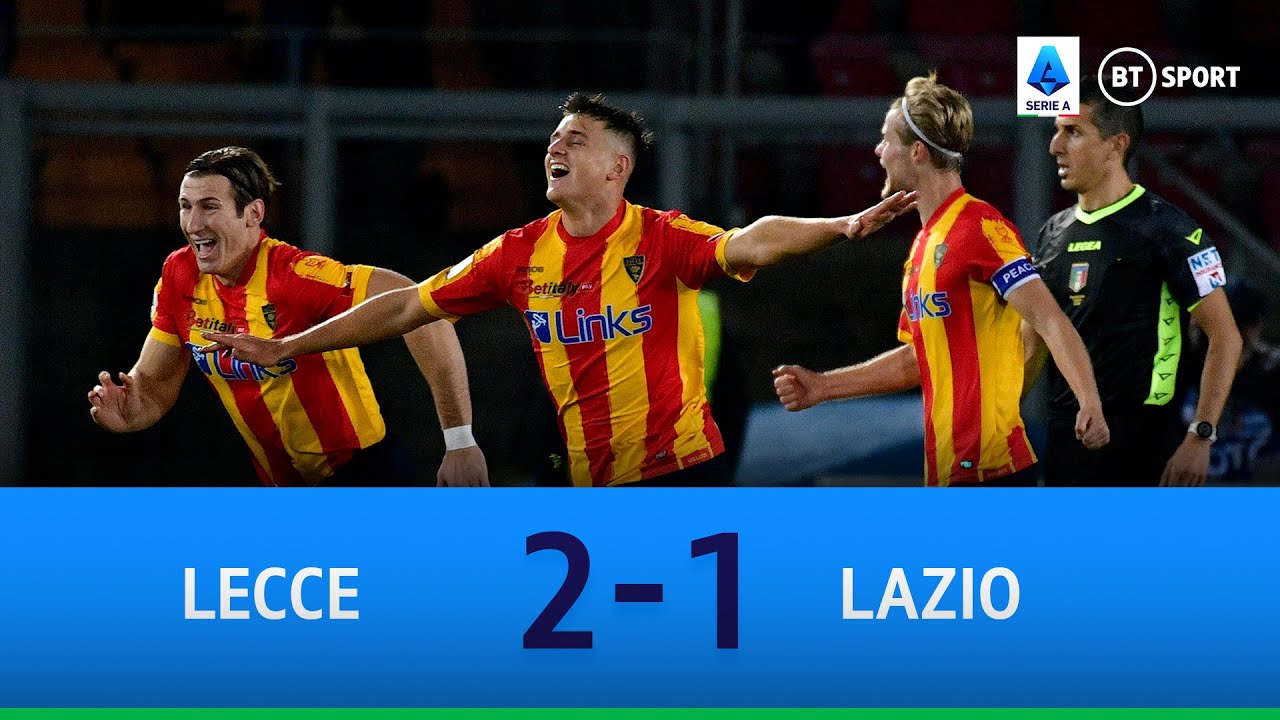 Lecce vs Lazio (2-1) | Lecce STUN Lazio! | Serie A Highlights
