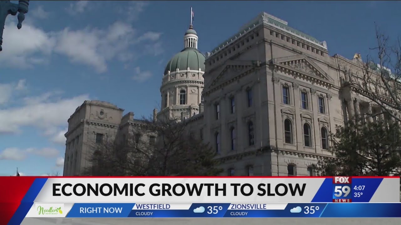 Indiana Governor Eric Holcomb speaks on Indiana's economy