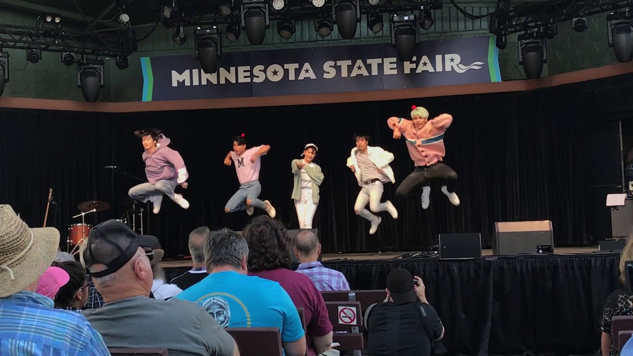 (DANCING KPOP IN PUBLIC) MKDC {TXT - Crown} Minnesota State Fair Talent Show
