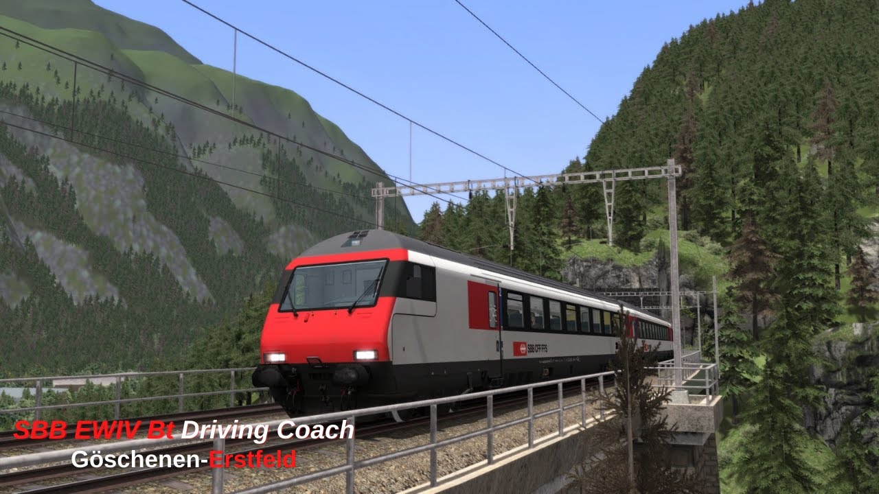 Train Simulator 2021 | Gotthardbahn Route | Journey From Göschenen-Erstfeld
