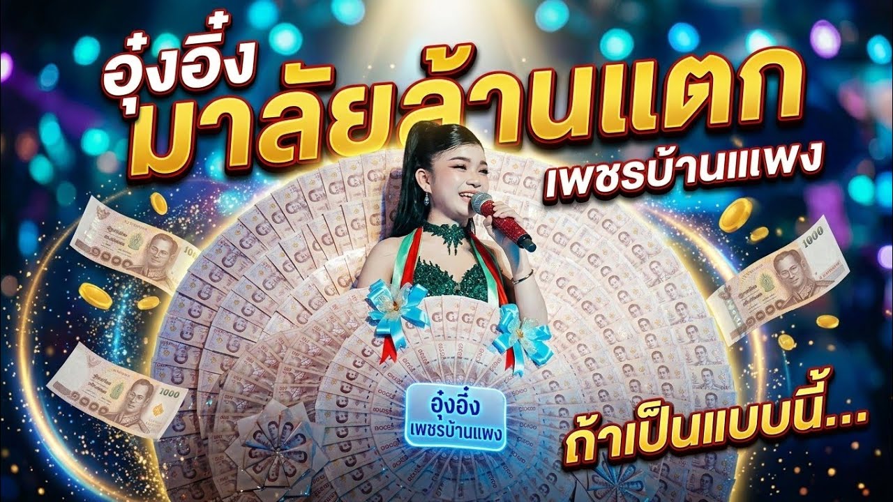 อุ๋งอิ๋งมาลัยล้านแตก ถ้าเป็นแบบนี้ #อุ๋งอิ๋งเพชรบ้านแพง#สาวน้อยเพชรบ้านแพง
