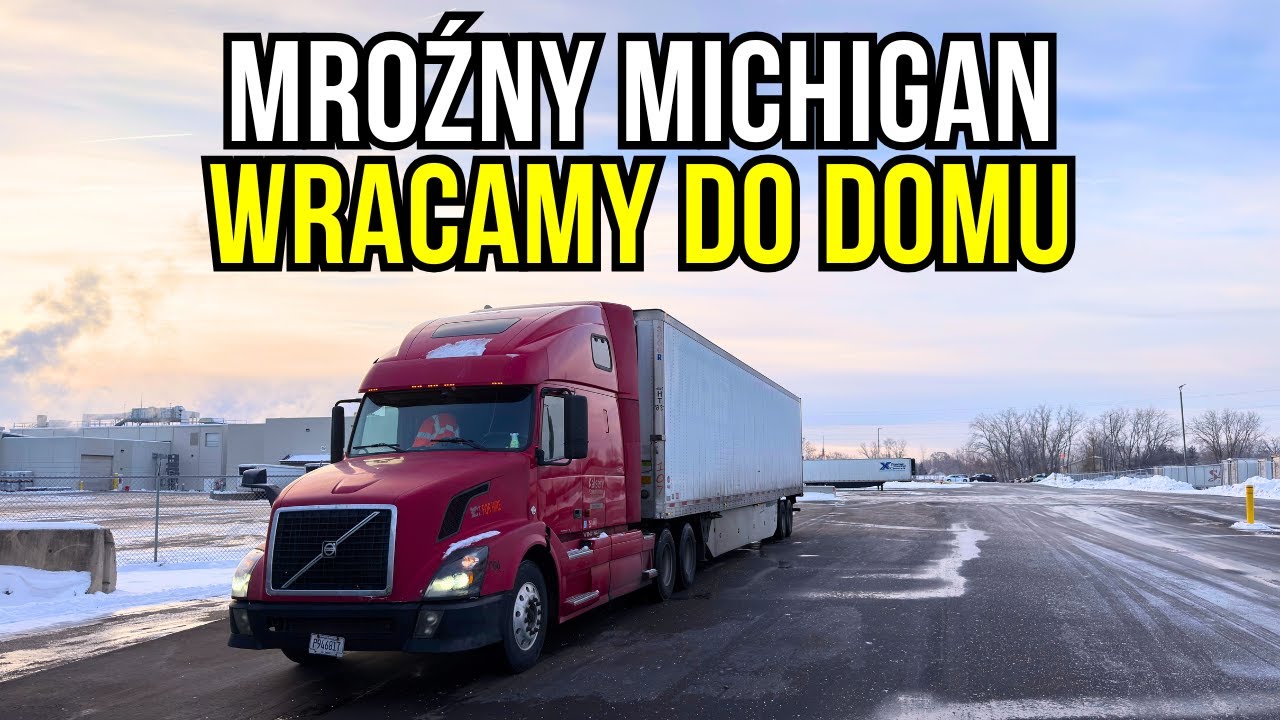 Vlog z USA | Mroźna trasa przez Michigan. Wracam do domu i gadamy o wszystkim