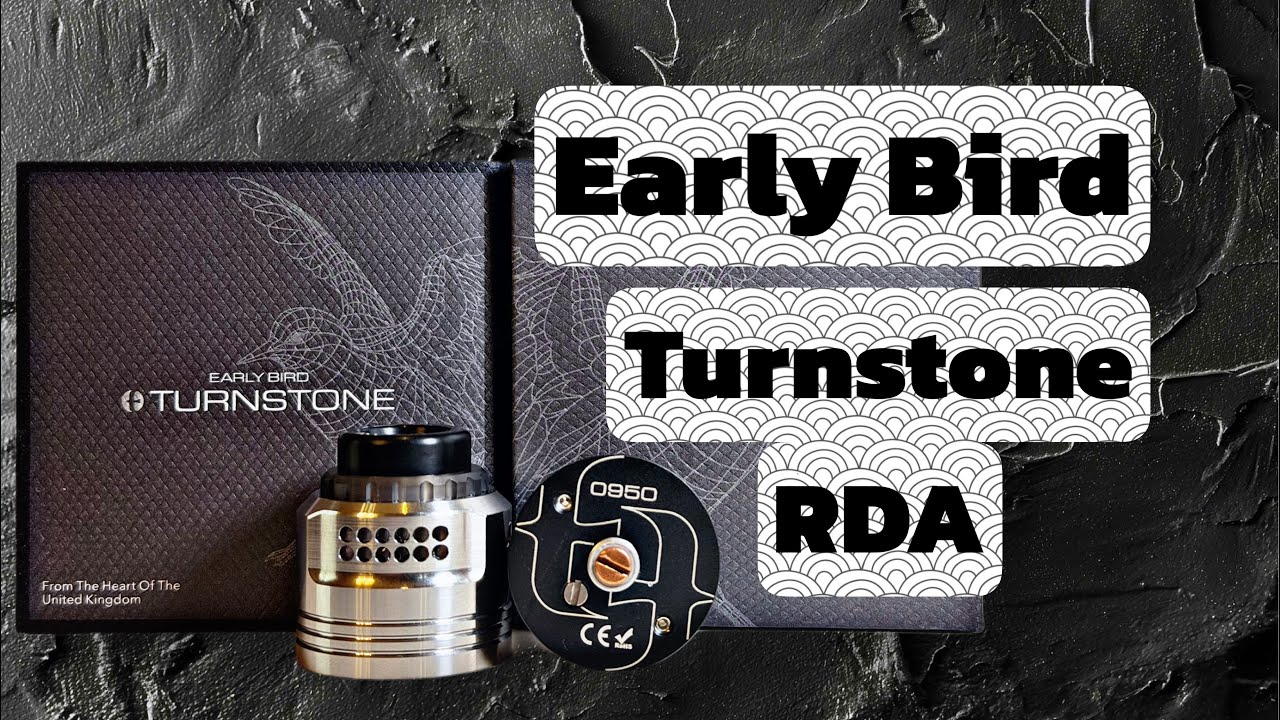 Полный видеоурок по сборке и настройке атомайзера Early Bird Turnstone RDA (30 мм) 🕊️💥