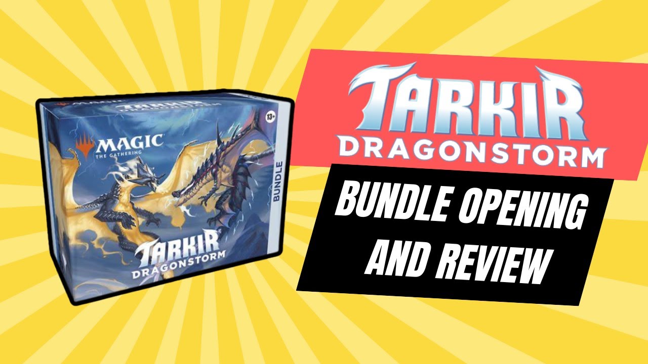 📦 Unboxing the Tarkir Dragonstorm Bundle! | MTG Magic: The Gathering