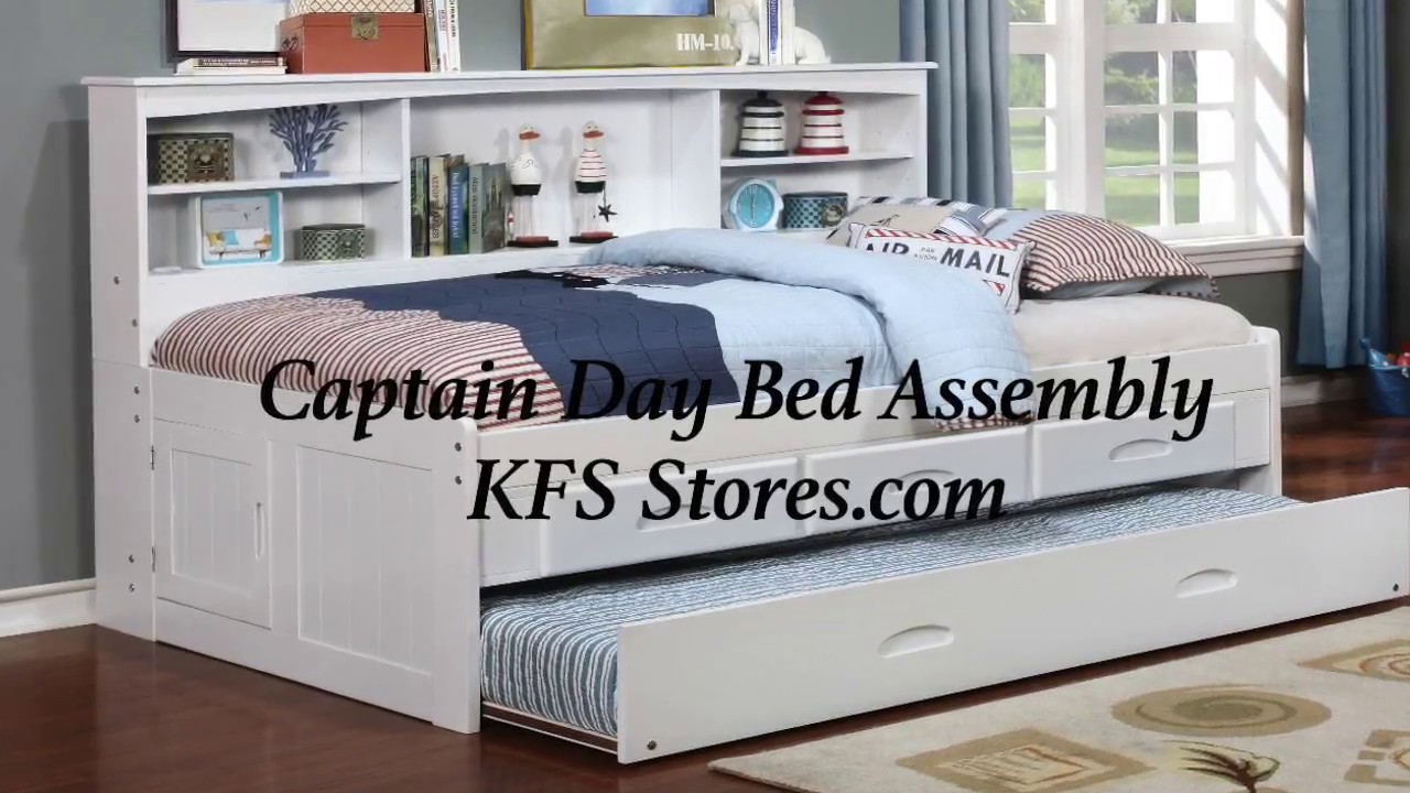 Captain Day Bed Assembly - KFSstores.com