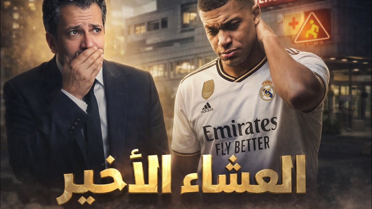 العشاء الاخير في ريال مدريد 😩😩