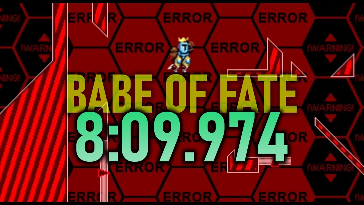 [Former WR] [0 Falls] Jump King | Babe of Fate Speedrun in 8m09.974s (Custom Map)