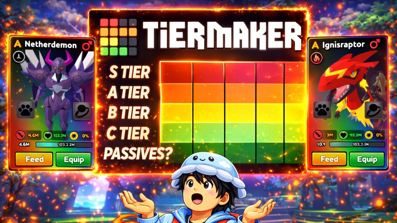 DID THE META CHANGE??  ~UPD TIER LIST~ {Catch a Monster}