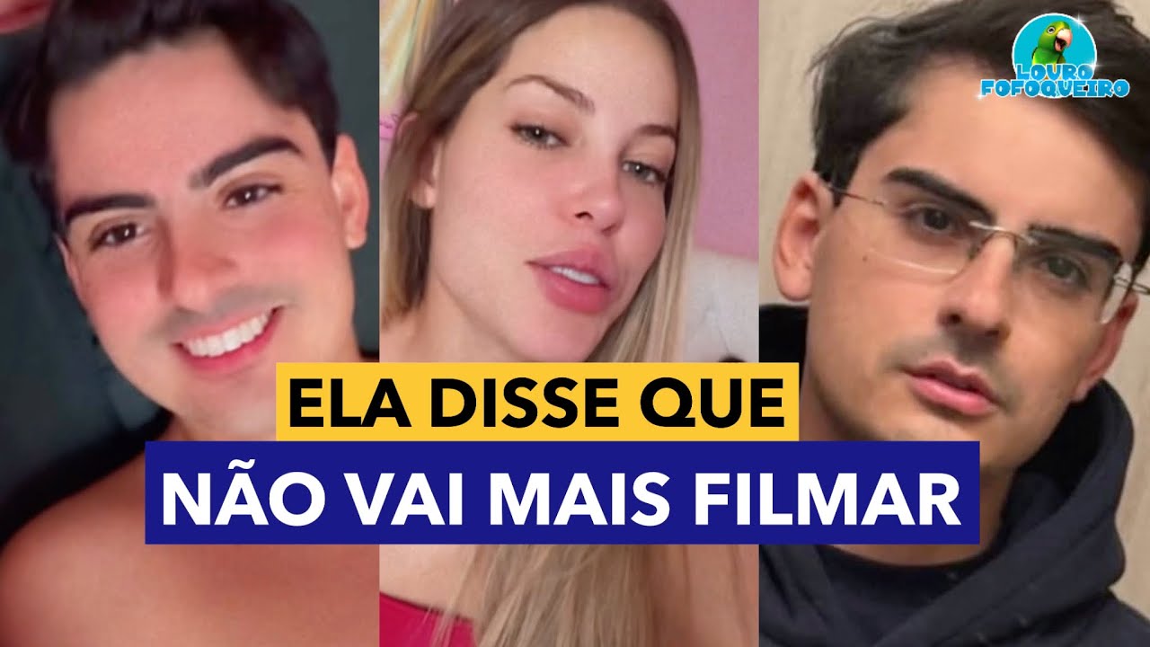 Saory diz que n&atilde;o vai mais filmar Dudu Camargo e web reage