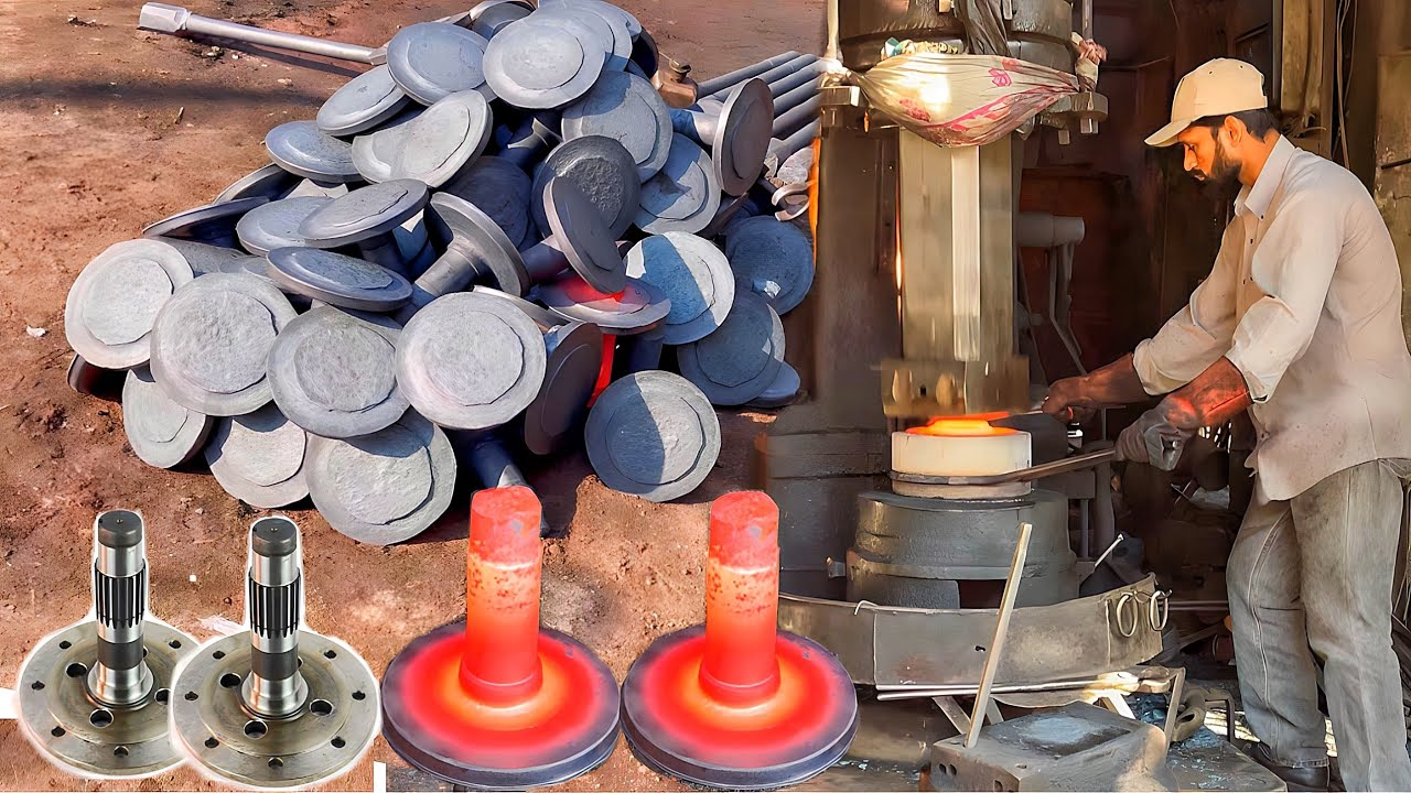 Incredible Manufacturing Process Of Tractor Rear Axle Half Shaft For Massey Ferguson|