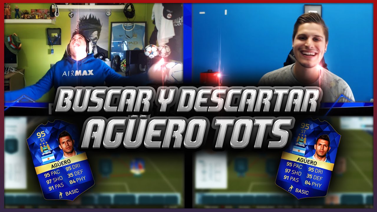 AGÜERO TOTS | INCREÍBLE BUSCAR y DESCARTAR | con CACHO !!