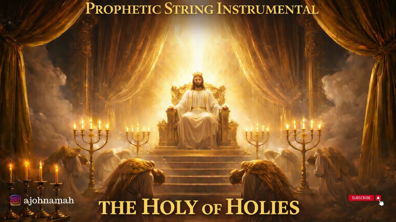 Deep Worship Instrumentals | Prophetic Guitar Strings | I Enter the Holy of Holies