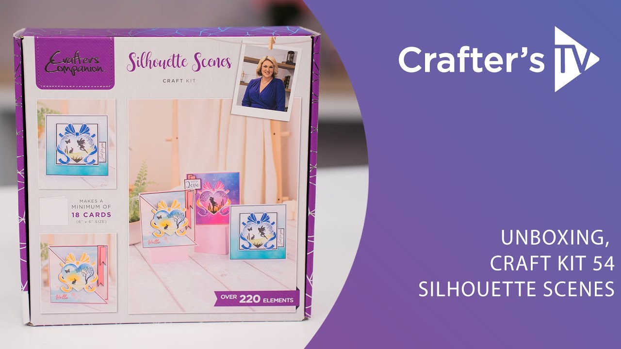 Monthly Craft Kit #54: Silhouette Scenes Unboxing with Craig Laird