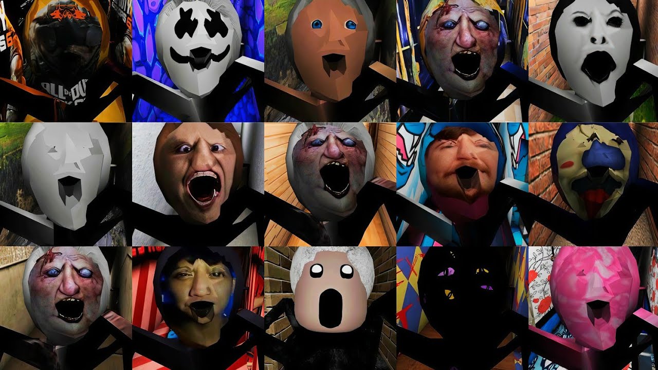 Angelene Spider All New Mods Jumpscares Battle | Granny 1