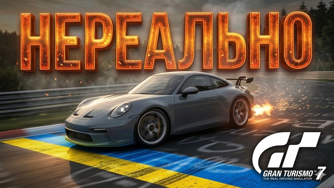 Найскладніший трек Нюрбургринг, ще й у зворотньому напрямку #granturismo7