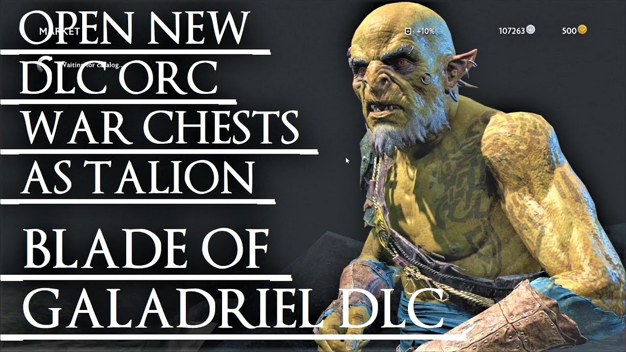 Shadow of War: Middle Earth™ Blade of Galadriel - UNLOCKING NEW ORC WAR CHESTS IN TALION'S GAMEPLAY