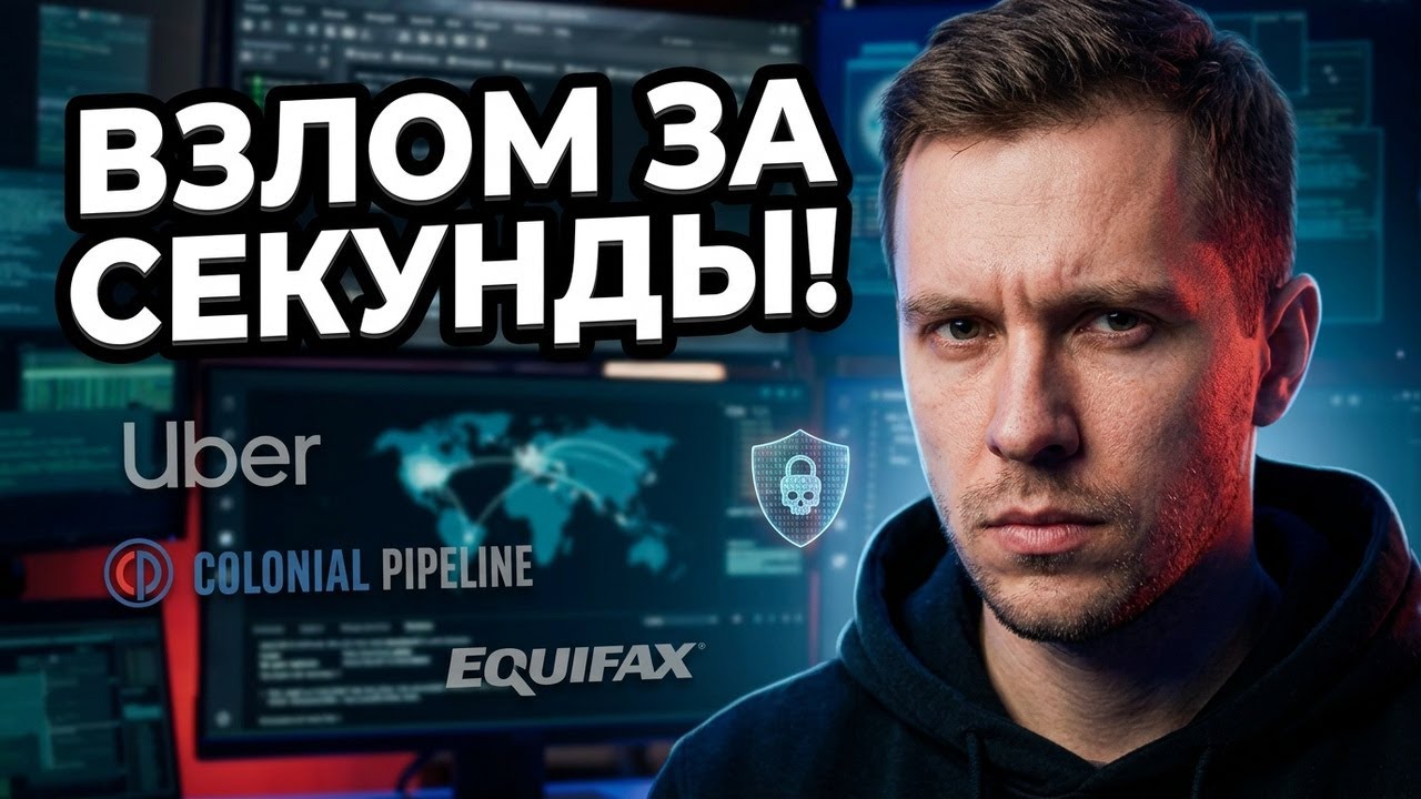 ВЗЛОМ: 3 реальные кибератаки и как от них защититься! 💻🛡️