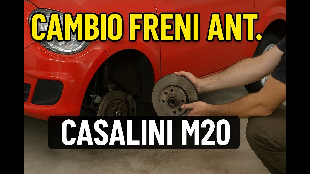 Come Sostituire i Freni Anteriori sulla Casalini M20 (Minicar) – Guida