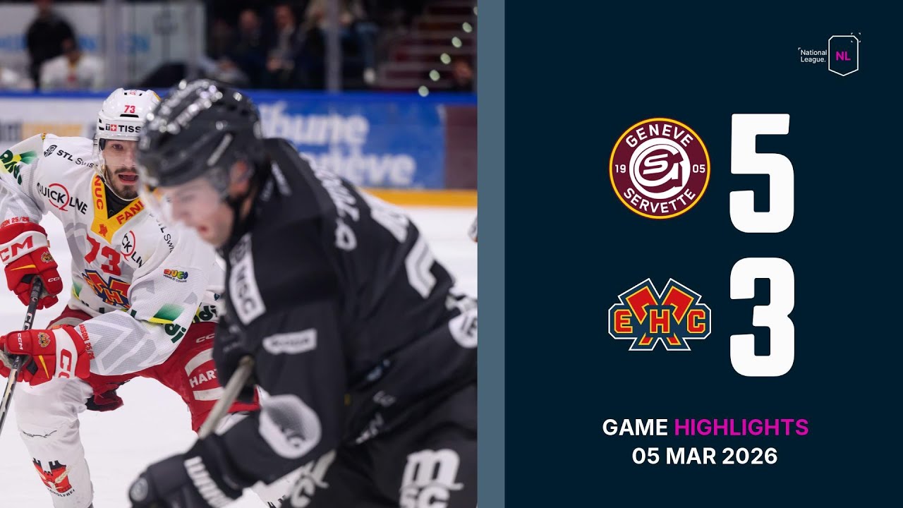 Genève-Servette HC vs EHC Biel-Bienne