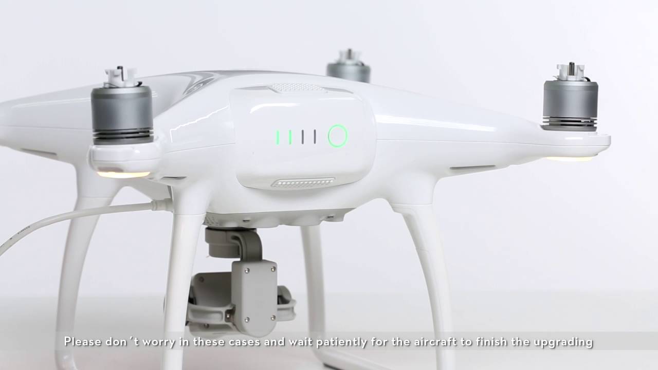 How to Upgrade DJI Phantom 4 Firmware