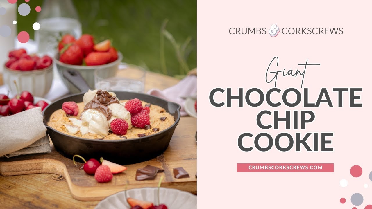 The Ultimate Sharing Dessert - Chocolate Chip Skill Cookie 🍫🍪