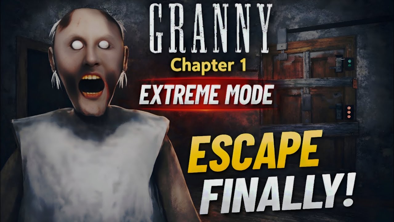 FINALLY WE DID IT THE ESCAPE FROM GRANNY'S HOUSE 😍