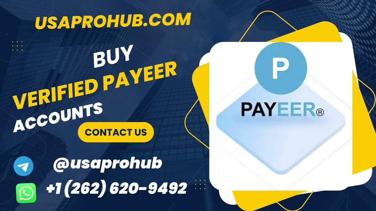 Best Places to Buy Verified Payeer Accounts (Aged & High Limits)